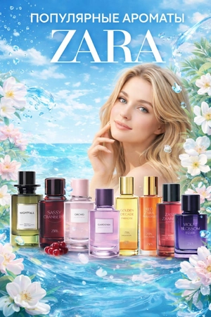 САМЫЕ ПОПУЛЯРНЫЕ АРОМАТЫ ZARA